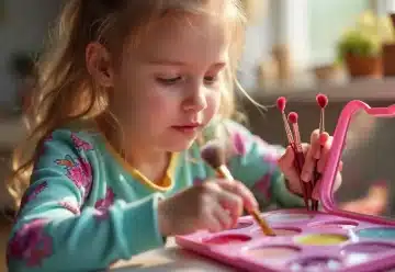 Le coffret de maquillage pour enfant : un cadeau créatif et amusant