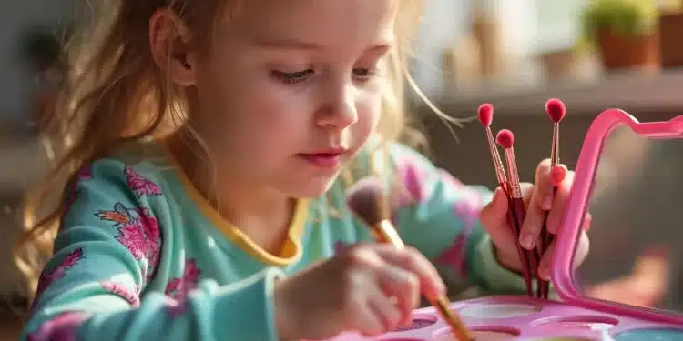 Le coffret de maquillage pour enfant : un cadeau créatif et amusant