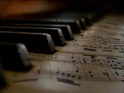 piano et partition